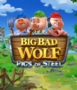 Dive into the thrilling twist of the Big Bad Wolf: Pigs of Steel slot by Quickspin, highlighting dynamic graphics with a cyberpunk take on the timeless fairy tale. Witness the big bad wolf and the heroic pigs in a high-tech showdown, featuring mechanical gadgets, neon lights, and steel towers. Ideal for players interested in modern retellings of classic tales with engaging gameplay mechanics and the chance for big wins.